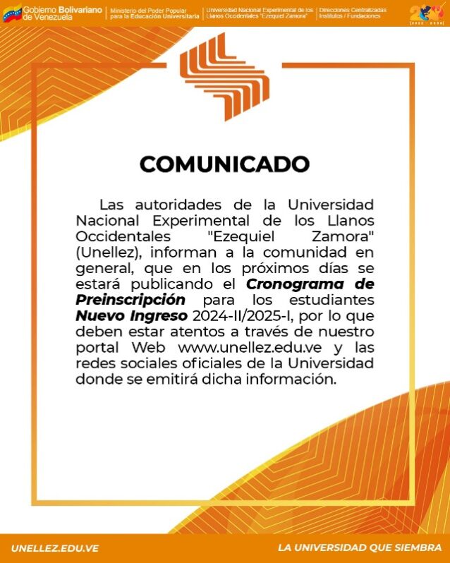 Atención a los Nuevo Ingreso