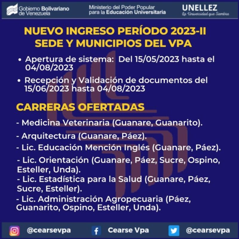  Atención Nuevo Ingreso de VPA