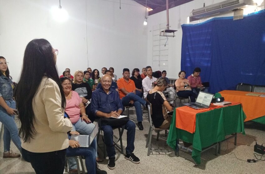 Vicerrectorado de Producción Agrícola realiza jornada de inducción sobre el reglamento del personal docente