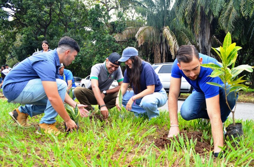  Graduandos de la Unellez embellecen espacios con tradicional Siembra del Árbol