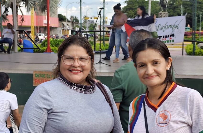  El VPDR se une en solidaridad con el pueblo Palestino en Apure