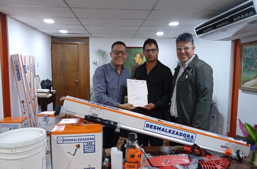  Dotación de equipos fortalece embellecimiento del VPA a través del Plan Ezequiel Zamora 2.0