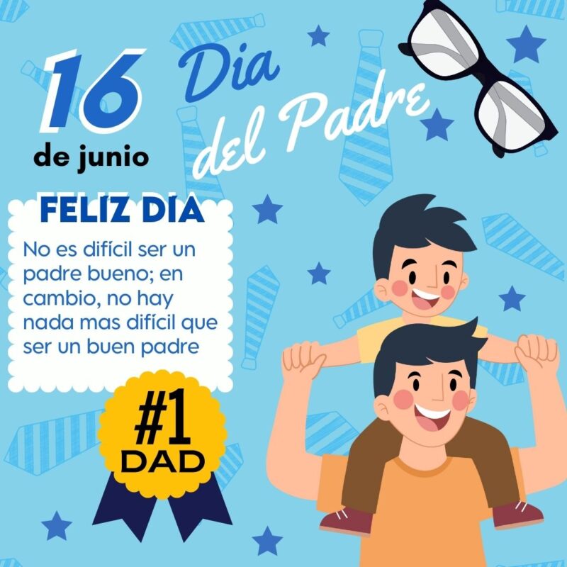  16 de junio Día del Padre